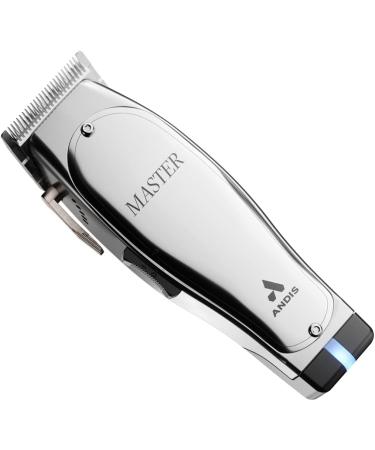 Andis 12665 Professional Master Corded/Cordless Hair Trimmer Adjustable Carbon Steel Blade Hair Clipper for Close Cutting Silver - Buy Online on SooperMarket.com