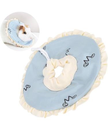 Buy DERCLIVE Small Pet Elizabeth Collar - Protective Circle Nursing Ring for Guinea Pig Rabbit Sugar Glider - Pink/Blue - L. Blue - Ideal for International Shipping - Buy Online on SooperMarket.com