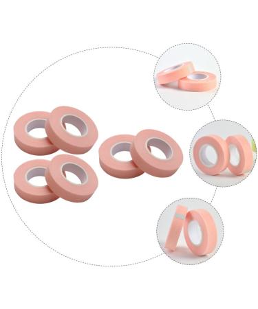 FRCOLOR Eyelash Tape - 6 Rolls Micropore Fabric for Eyelash Extensions | Colored Duct Tape & Non-Woven Adhesive Lash Pads - Buy Online on SooperMarket.com