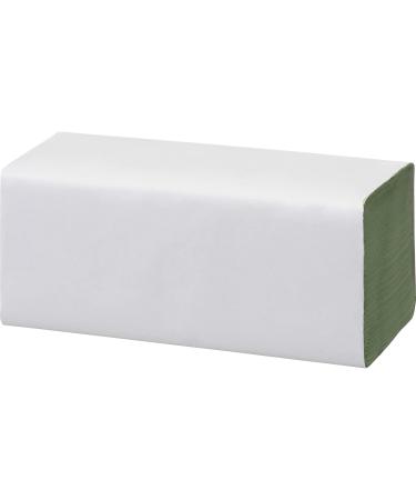 Fall-Samed Green 2-Layer ZZ-Fold Paper Towels - 160 Sheets (25x23 cm) | Eco-Friendly Towel Rolls for International Shipping - Buy Online on SooperMarket.com