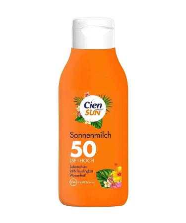 Cien Sun Sunscreen Sun Milk SPF 50 High 250 ml