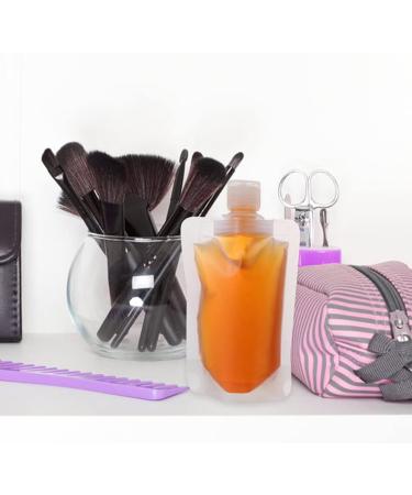 1 Set Flap Lotion Bag cosmetic dispenser flat travel pouch hand soap bottle conditioner pouch travel size container toiletry cosmetic containers pa clamshell liquid bath soap - Buy Online on SooperMarket.com