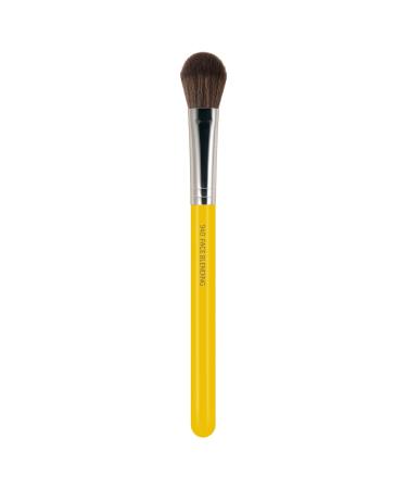 Bdellium Tools Studio Series 940 Face Blending Brush - Professional Makeup Brush for Facial Sculpting - Soft Synthetic & Natural Fibers - Yellow - 1pc - International Shipping Available - Buy Online on SooperMarket.com