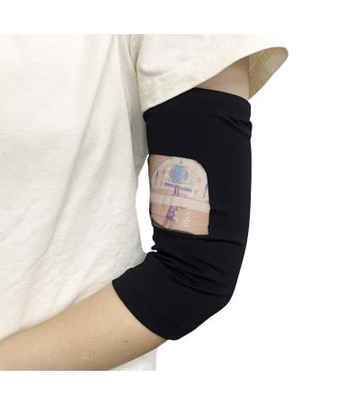 WXFEXIA PICC Line Cover with Mesh Viewing Window Breathable Upper or Lower Arm Line Sleeve Comfort Cast Protector (M) - Buy Online on SooperMarket.com
