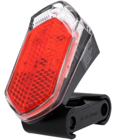 Fischer Bicycle Dynamo LED Rear Light with Reflector | IP44 Waterproof StVZO Compliant Easy Mount for Sheet & Strut Fastening - Buy Online on SooperMarket.com