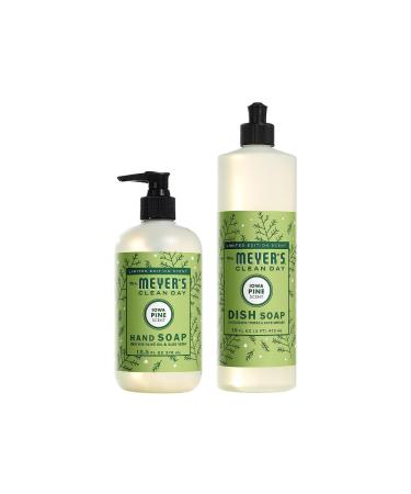 MRS. MEYER'S CLEAN DAY Variety 1 Mrs. Meyer's Liquid Hand Soap Iowa Pine 12.5 OZ 1 Mrs. Meyer's Liquid Dish Soap Iowa Pine 16 OZ 1 CT