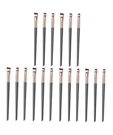 Baluue 18 Pcs Eye Shadow Brush Makeup Brush Eye Brush for Makeup Eye Makeup Tool Precision Eyeliner Brush 15.00X1.30X1.00CMx3pcs As Shownx3pcs