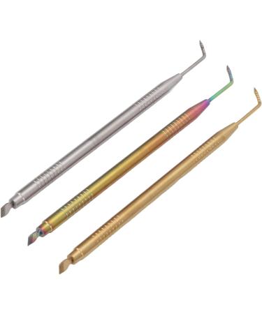 Eyelash Lift Perming Tool Lash 3 Piece Eyelash Separator Tinting Tool with Tail Comb Long Curved Needle Eyelash Duration Lift Tool - Buy Online on SooperMarket.com
