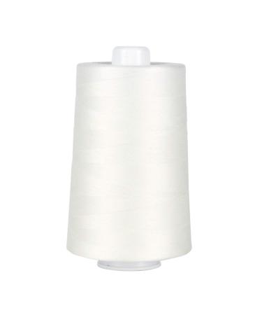 Superior Threads Omni 40-Weight Polyester Sewing Quilting Thread Cone 6000 Yard (Natural White)