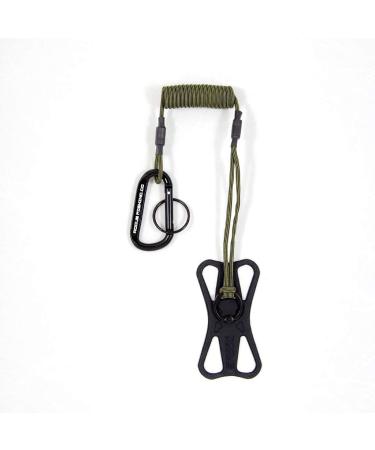 Rogue Fishing Co. The Protector Phone Tether | Use As Cell Phone Lanyard or Hiking/Boating/Kayak Tether | Phone Leash Ensures Your Phone is Safe and Protected Green