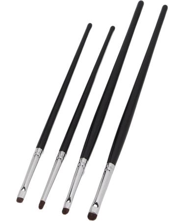 Eye Shadow Brush Kit Easy Apply Comfortable Grip Ergonomic Handle Detail Makeup Brush Kit 4pcs Moderate Texture Soft Hair for Home Use - Buy Online on SooperMarket.com