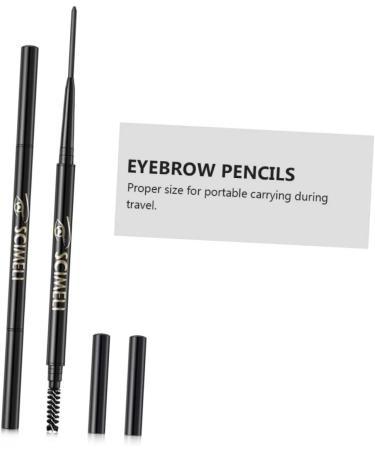 Beavorty 2pcs 2 1 Eyebrow Makeup Tools Triangle Eyebrow Pencil To Rotate - Buy Online on SooperMarket.com