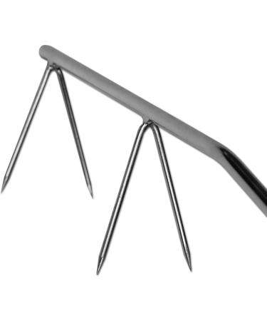 Buy 10 Pieces Double V-Tip 17 cm Fish Smoking Hooks - Premium Quality International Shipping - Buy Online on SooperMarket.com