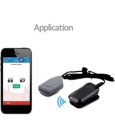 Sunree Cardio Fitness Silicone Finger Clip - Accurate Fingertip Heart Rate Sensor for Heart Rate Variability Monitoring | International Shipping Available - Buy Online on SooperMarket.com