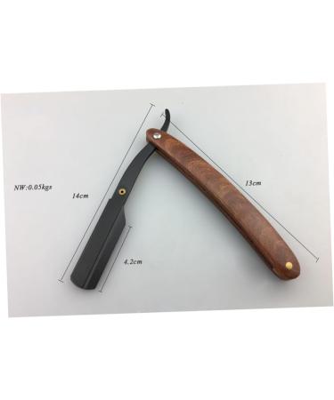 Buy Angoily 3pcs Metal Razor Shaving Set - Safe Wooden Manual Shaver for Men - International Shipping Available - Buy Online on SooperMarket.com