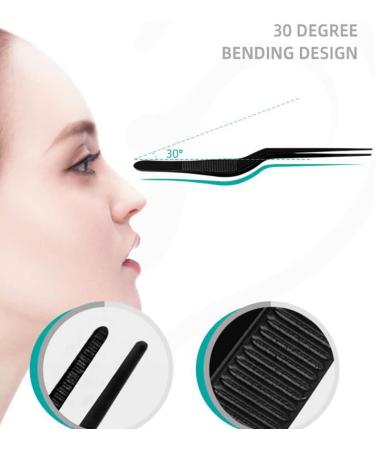 Healeved 6pcs Stainless Steel Wax Removal Kit with Padded Tools - Earwax Removal for Adults - Safe and Efficient Cleaning - Silver/Black - 14.2x1cm - Buy Online on SooperMarket.com