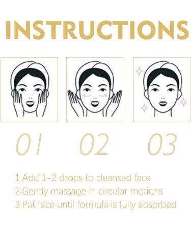 Dajidafu Women Face Wrinkle Remover Ladies Moisturizing Brightening Anti-wrinkle Essence Dark Spot Removal Skin Care 30ml - Buy Online on SooperMarket.com