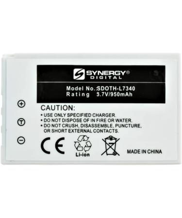Synergy Digital Remote Control Battery - Compatible Logitech HHD10010 | Li-Ion 3.7V 950 mAh Ultra High Capacity Replacement for Harmon Kardon 190304200 - Buy Online on SooperMarket.com