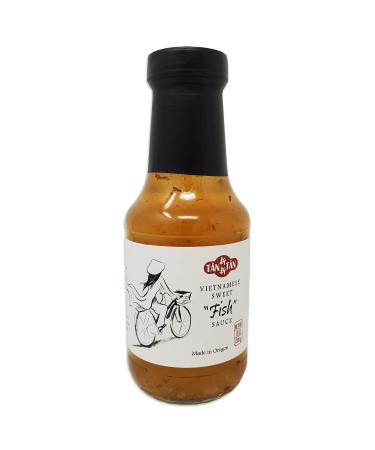 Vegan Fish Sauce, Plant-Based Fish Sauce, Vietnamese Made by Tan Tan, Pre Mixed, Ready-to-Use Dip, Marinade, Glaze