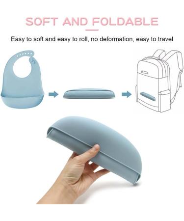 Airfish 2-Set Silicone Bibs for Babies & Toddlers | Easy Feeding Baby Feeder Bibs | Durable & Waterproof - Buy Online on SooperMarket.com