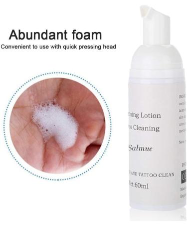 60ml Foam Eyelash Cleaner & Eyelid Cleanser - Vegan & Oil-Free Makeup Remover for Eyelash Extensions, Allergy-Friendly - Buy Online on SooperMarket.com