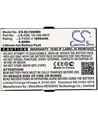 Replacement Battery for Bolate AnyYiew A2 - 1800mAh 3.7V Part No. 12-100-0017 LB-02B | International Shipping Available - Buy Online on SooperMarket.com