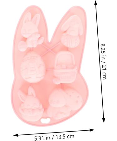 Zerodeko 3pcs Rabbit Mold Ice Cube Molds Rabbit Cookie Molds Easter Candle Molds Ice Cube Trays De para Gelatinas Cookie Molds for Baking Easter Cookie Molds Silica Gel Candy Silicone Mold - Buy Online on SooperMarket.com