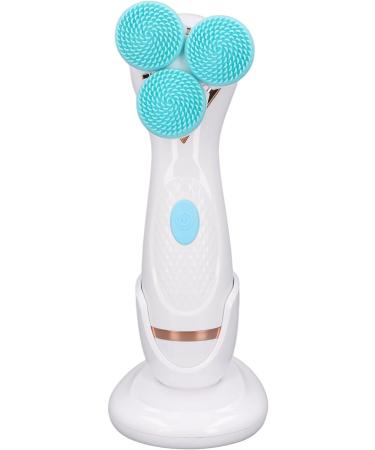Facial Cleansing Brush Electric Facial Scrubber Silicone Multifunctional USB Rechargeable Deep Cleansing for Daily Life (Blue) - Buy Online on SooperMarket.com