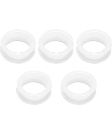 Dacvgog 50 Pieces of Silicone Finger Rings for Any Scissors Insert Hair Cutting Styling Tools Accessories Mixing Colors - Buy Online on SooperMarket.com