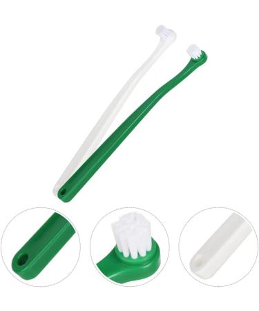 BELLIFFY 4pcs Pet Toothbrush Cat Care Toothbrush Manual Dog Toothbrush Toothpaste Plastic - Buy Online on SooperMarket.com