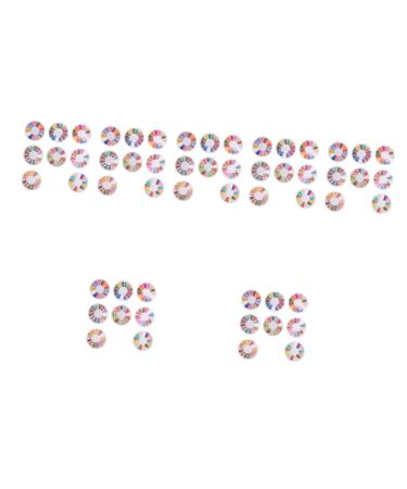minkissy 56 Boxes Soft Pottery 3d Polymer Slices Fruit Diy Accessories Nail Polymer Clay