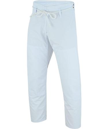 Jaguar PRO Gear - Essential BJJ Bottoms: Light Weight 10oz Cotton Canvas Pants for Brazilian Jiu Jitsu - White - Buy Online on SooperMarket.com