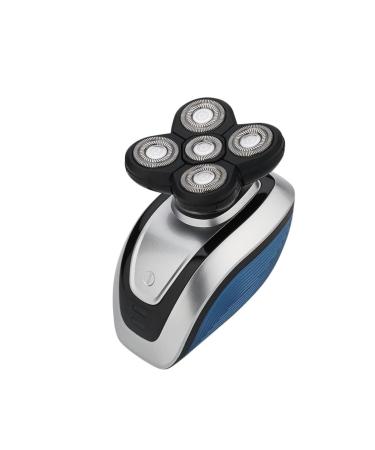 Angoily 5 Electric Shaver for Men Blades Shaver Car Adapter Charging Shaver Efficient Shaver Practical Electric Shaver Wide Range Charging Mode Shaver USB Razor Head to Rotate