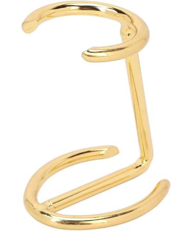 ZBJBinCH Shaving Brush Holder Deluxe Shaving Stand Shaving Razor and Brush Stand for Safety Razor Stand Place manual shaving foam brush Stainless Steel (Golden Without Brush) - Buy Online on SooperMarket.com