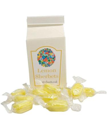 Personalized 250g Carton of Individually Stockleys Wrapped Sherbet Lemon Sweets - Buy Online on SooperMarket.com