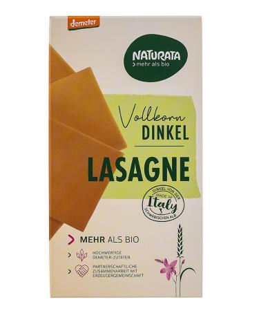 Buy Naturata Spelled Grain Lasagna - Organic & Healthy International Shipping - Buy Online on SooperMarket.com