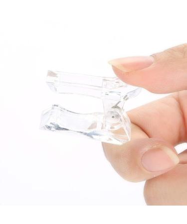 100pcs Nail Art Kit Set | Wrong Nail Tips & Nail Fixed Clip for Perfect Nail Designs - Buy Online on SooperMarket.com