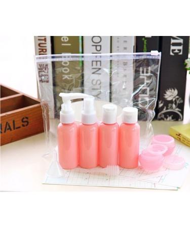 WOIWO 9-Piece Travel Kit - Plastic Spray Bottles Lotion Shampoo & Cosmetic Containers for International Shipping - Buy Online on SooperMarket.com