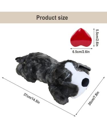 IFOYO Puppy Heartbeat Stuffed Toy - Calming Aid for Pet Anxiety - Tie-dye Dark Gray - Buy Online on SooperMarket.com