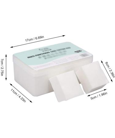 Portable Cleansing Cotton 1000Pcs Boxed Disposable Ultra-Thin Cotton Makeup Remover Wipes Nail Polish Remover Cleansing Facial Tissue Paper Soft Comfortable (Color : White Size : 5 * 6cm) 5*6cm White - Buy Online on SooperMarket.com