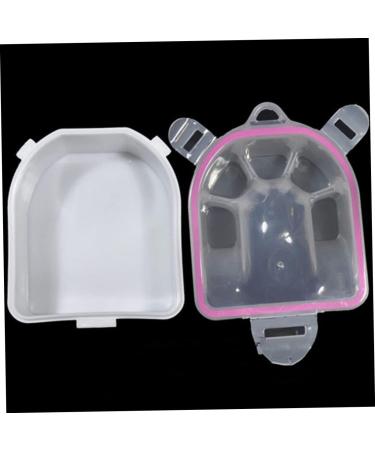 minkissy Tratamiento Para U as Nail Art Tool Nail Stuff Tools Nails Gel Polish Remover Bowl Nails Soaking Remover Bowl Manicure Bowl Soak Nail Soak Bowl Double Layer Manicure Tools - Buy Online on SooperMarket.com