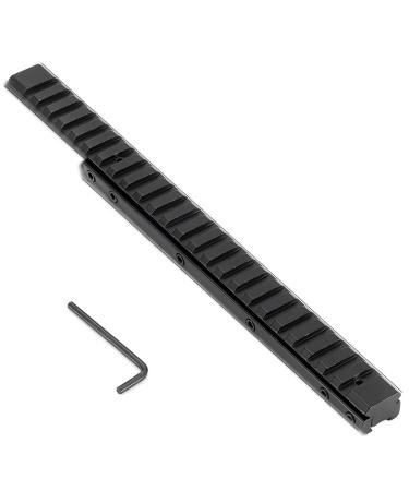 Houson 260mm M-L-O-K Picatinny-Schiene adapter 24 slot picatinny rail Weaver adapter 11 mm on 20 mm tactical scope extend mount adapter G0026C