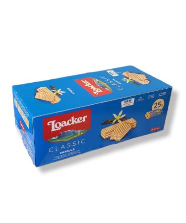 Loacker - Vanilla Creme Filled Wafer - 45g x 25