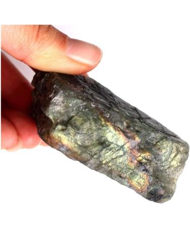 1PC 10-60g Beautiful Labradorite Colorful Rough Gemstone Flash Raw Minerals Gift Reiki Crystal Stones Suitable for Home HOMEZHOU (Size : 10-20g) - Buy Online on SooperMarket.com