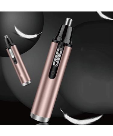 4 in 1 Nose Hair & Eyebrow Trimmer - USB Rechargeable Waterproof Travel-Friendly Razor in Gold - Buy Online on SooperMarket.com