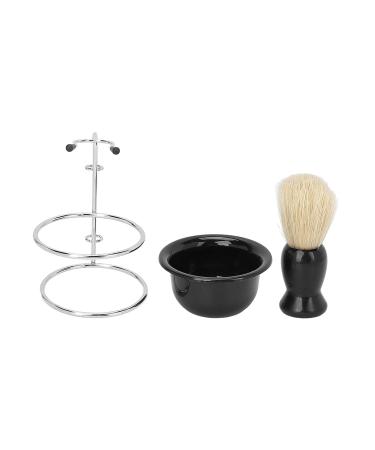 3pcs Professional Beard Shaving Brush Set - Manual Shaving Brush Bowl & Stand Kit for a Perfect Shave | International Shipping - Buy Online on SooperMarket.com