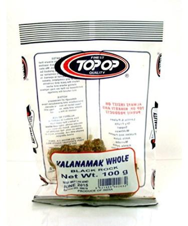 Top-Op Kala Namak Whole Black Salt Rock 100g