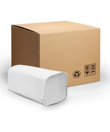 Defacto Extra Soft Paper Towels - 3200 Zigzag Folding 2-Layer Towels - Ideal for Donors - 25x23 cm - White - Buy Online on SooperMarket.com