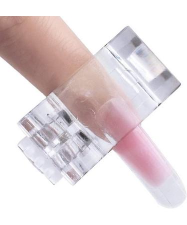 Nuoshen 5pcs Transparent Nail Tips Clip Poly Gel Builder Kit - Manicure Tools for Quick & Easy Nail Extension - UV LED Friendly - Buy Online on SooperMarket.com