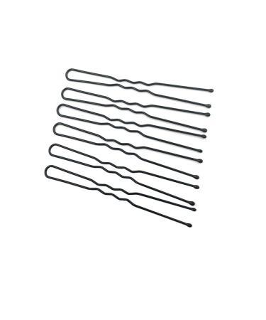 1 Box 7cm 200pcs Black Metal U-shaped Pouched Twist Styling hairpins hair lichen up-do clips wedding hair styling closure clamp grip divider accessories for the production of hair L-7cm/2.8inch